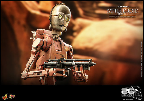 Star Wars - Episode II - Attack of the Clones: Battle Droid - Geonosis, 1/6 Figur von Hot Toys