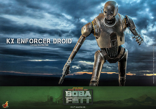 Star Wars - The Book of Boba Fett: KX Enforcer Droid, 1/6 Figur von Hot Toys