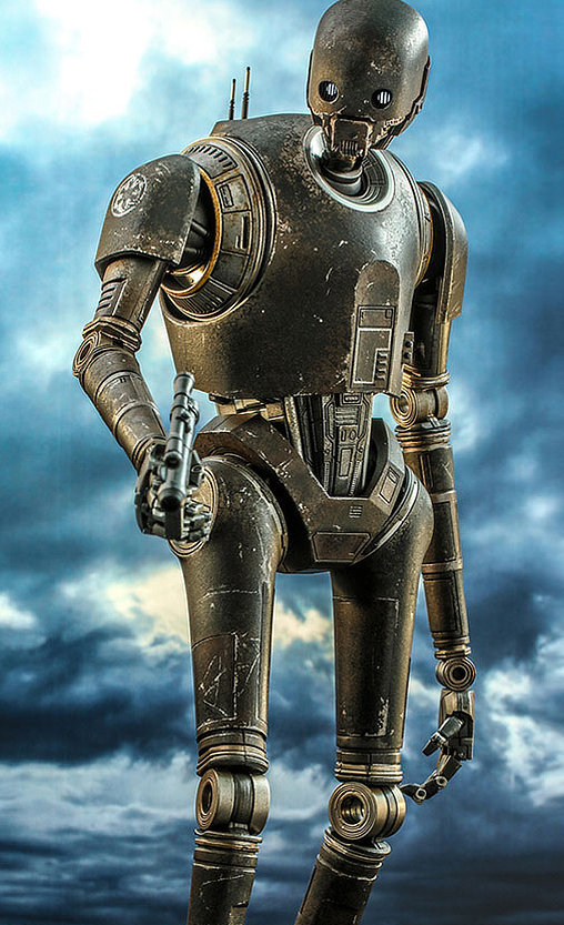 Star Wars - The Book of Boba Fett: KX Enforcer Droid, 1/6 Figur von Hot Toys