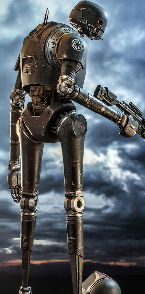 Star Wars - The Book of Boba Fett: KX Enforcer Droid, 1/6 Figur von Hot Toys