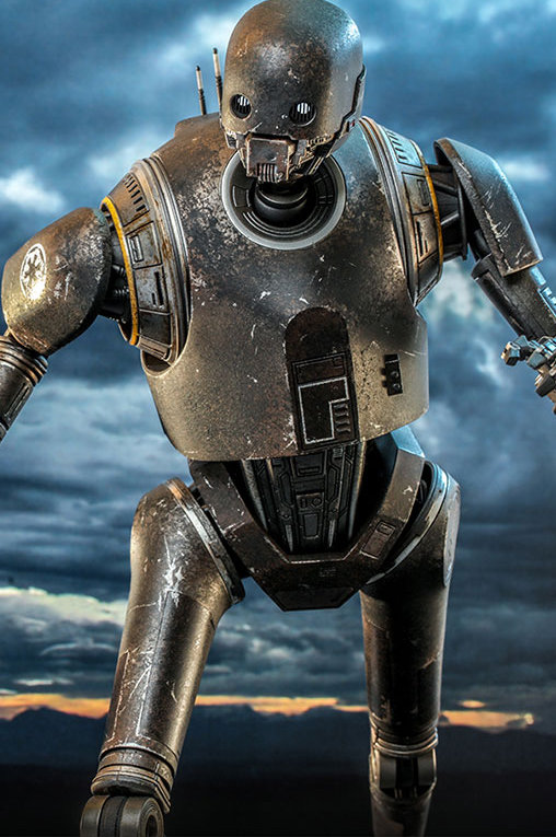 Star Wars - The Book of Boba Fett: KX Enforcer Droid, 1/6 Figur von Hot Toys