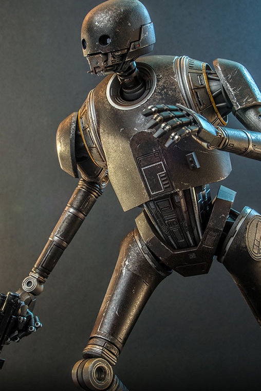 Star Wars - The Book of Boba Fett: KX Enforcer Droid, 1/6 Figur von Hot Toys