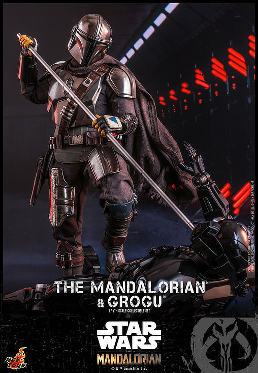 Star Wars - The Mandalorian: Mandalorian und Grogu, 1/6 Figur von Hot Toys