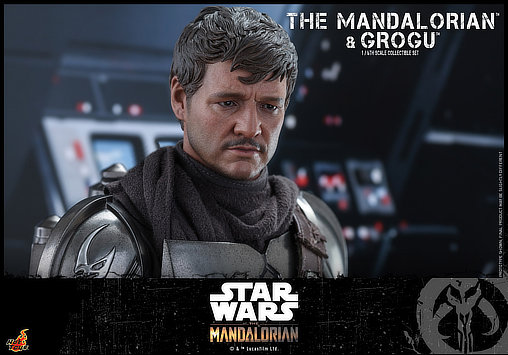 Star Wars - The Mandalorian: Mandalorian und Grogu, 1/6 Figur von Hot Toys