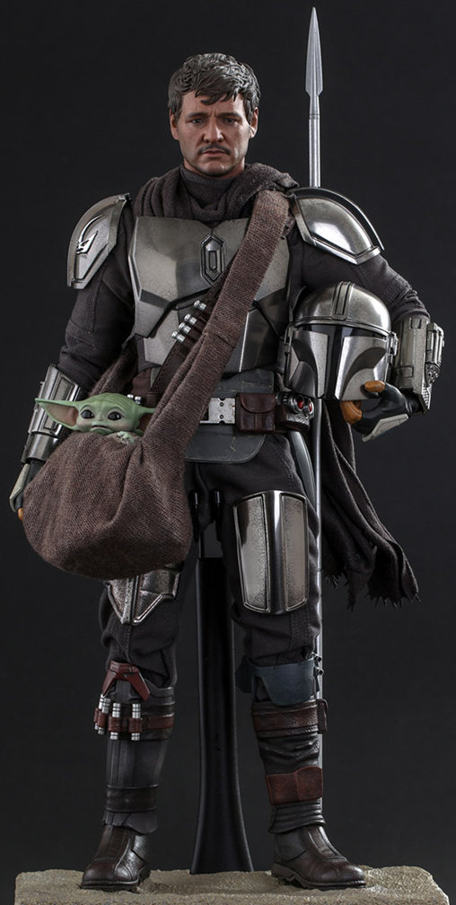 Star Wars - The Mandalorian: Mandalorian und Grogu, 1/6 Figur von Hot Toys