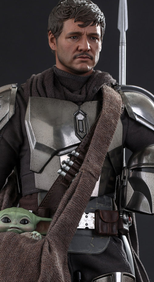 Star Wars - The Mandalorian: Mandalorian und Grogu, 1/6 Figur von Hot Toys