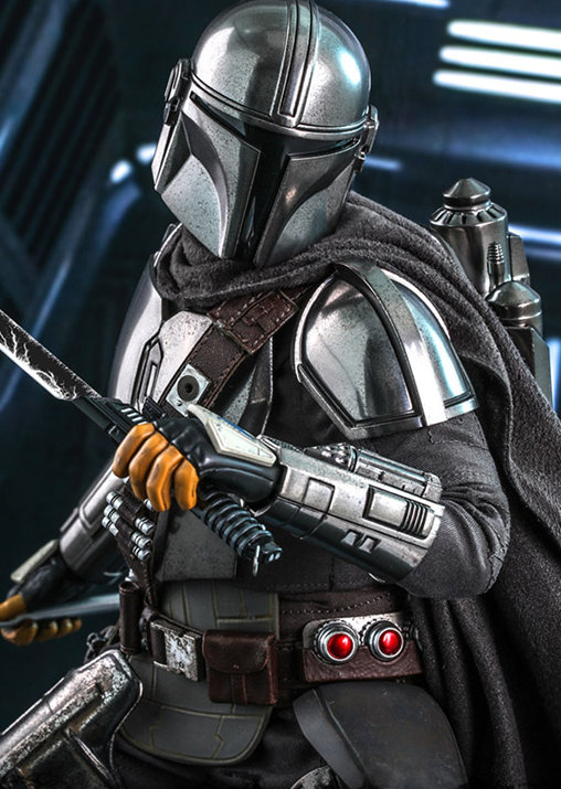 Star Wars - The Mandalorian: Mandalorian und Grogu, 1/6 Figur von Hot Toys