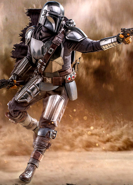 Star Wars - The Mandalorian: Mandalorian und Grogu, 1/6 Figur von Hot Toys