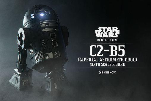 Star Wars - Rogue One: C2-B5 Imperial Astromech Droid, 1/6 Figur von Sideshow