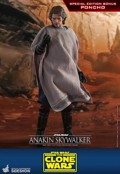 Star Wars - The Clone Wars: Anakin Skywalker - Deluxe, 1/6 Figur von Hot Toys