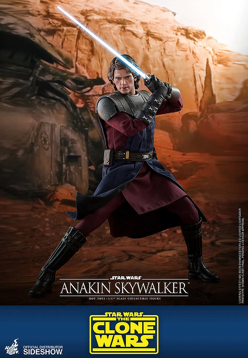 Star Wars - The Clone Wars: Anakin Skywalker - Deluxe, 1/6 Figur von Hot Toys