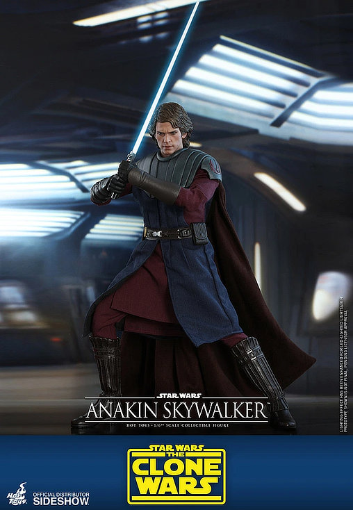 Star Wars - The Clone Wars: Anakin Skywalker - Deluxe, 1/6 Figur von Hot Toys