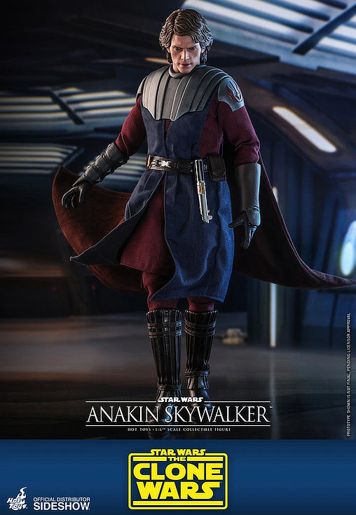 Star Wars - The Clone Wars: Anakin Skywalker - Deluxe, 1/6 Figur von Hot Toys