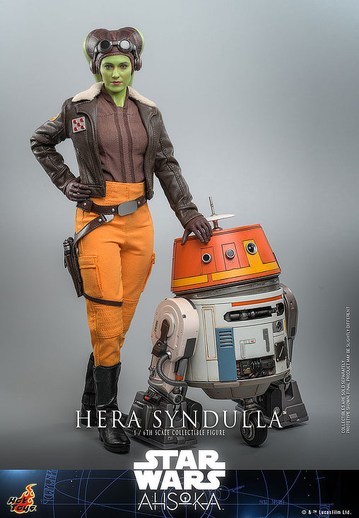 Star Wars - Ahsoka: Hera Syndulla, 1/6 Figur von Hot Toys
