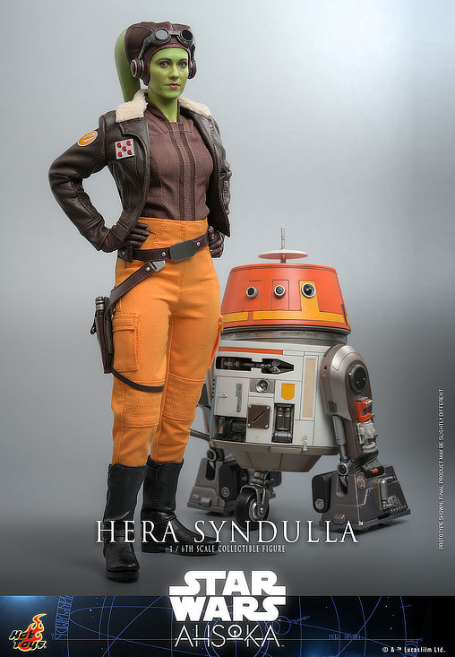 Star Wars - Ahsoka: Hera Syndulla, 1/6 Figur von Hot Toys