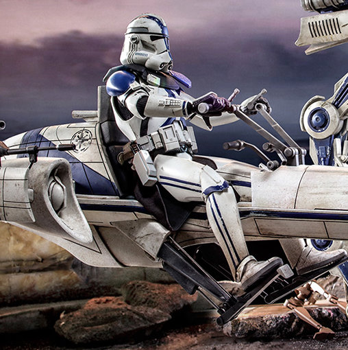 Star Wars - The Clone Wars: Commander Appo und BARC Speeder, 1/6 Figuren Set ... https://spaceart.de/produkte/sw164-commander-appo-barc-speeder-figur-hot-toys.php