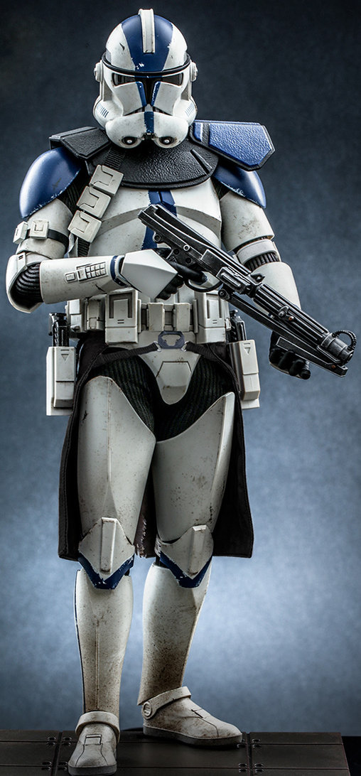 Star Wars - The Clone Wars: Commander Appo und BARC Speeder, 1/6 Figur von Hot Toys