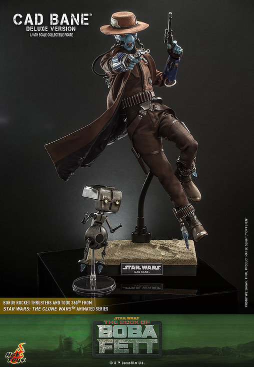 Star Wars - The Book of Boba Fett: Cad Bane - Deluxe, 1/6 Figur von Hot Toys