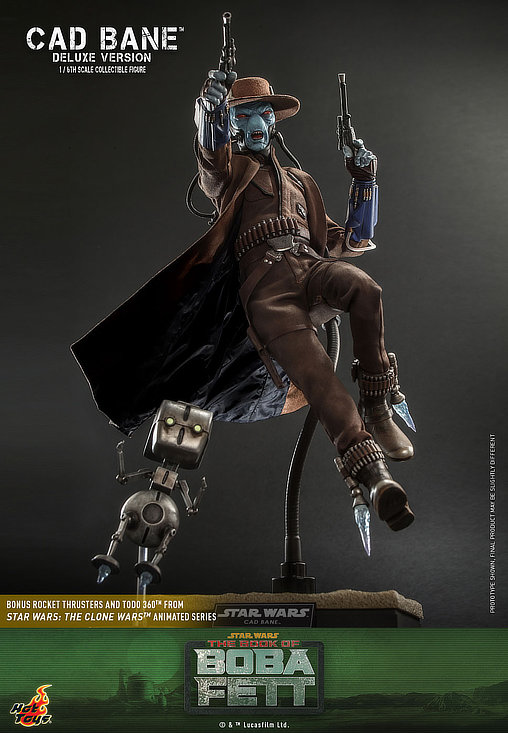 Star Wars - The Book of Boba Fett: Cad Bane - Deluxe, 1/6 Figur von Hot Toys
