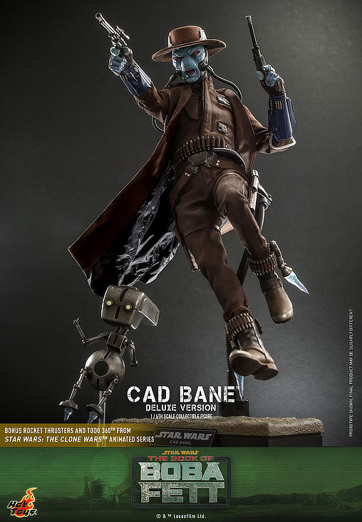 Star Wars - The Book of Boba Fett: Cad Bane - Deluxe, 1/6 Figur von Hot Toys