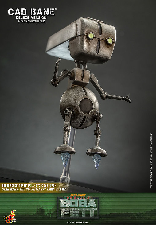 Star Wars - The Book of Boba Fett: Cad Bane - Deluxe, 1/6 Figur von Hot Toys