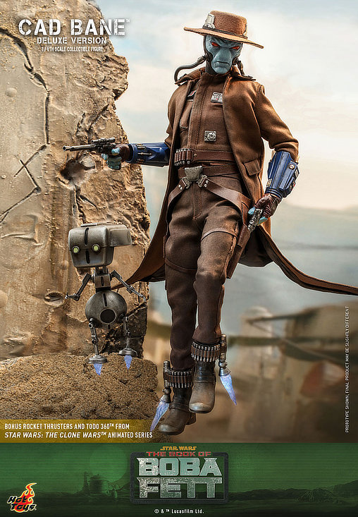 Star Wars - The Book of Boba Fett: Cad Bane - Deluxe, 1/6 Figur von Hot Toys
