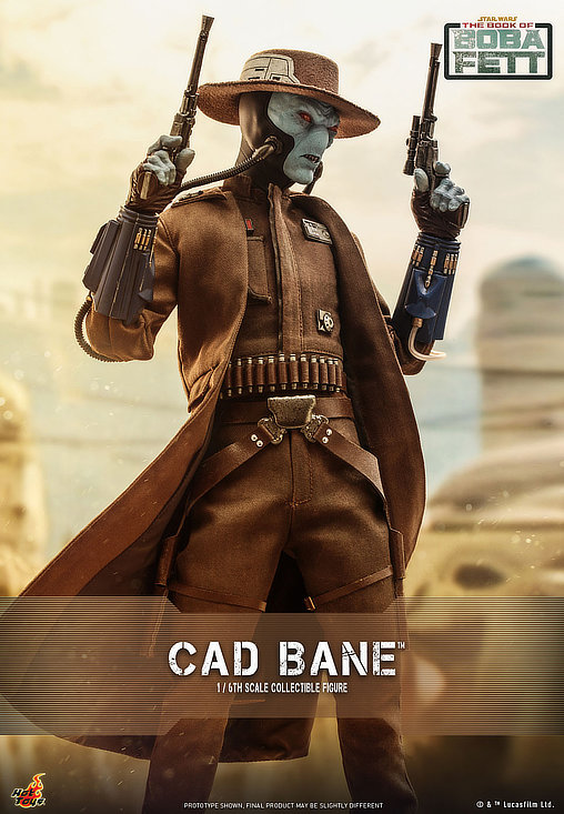 Star Wars - The Book of Boba Fett: Cad Bane, 1/6 Figur von Hot Toys
