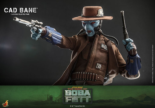 Star Wars - The Book of Boba Fett: Cad Bane, 1/6 Figur von Hot Toys