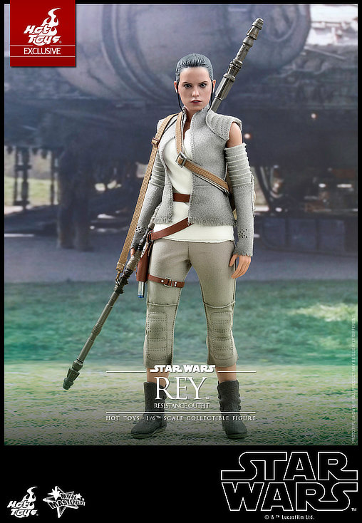 Star Wars - Episode IX - The Rise of Skywalker: Rey - Resistance Outfit, 1/6 Figur von Hot Toys