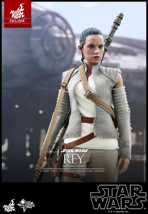 Star Wars - Episode IX - The Rise of Skywalker: Rey - Resistance Outfit, 1/6 Figur von Hot Toys