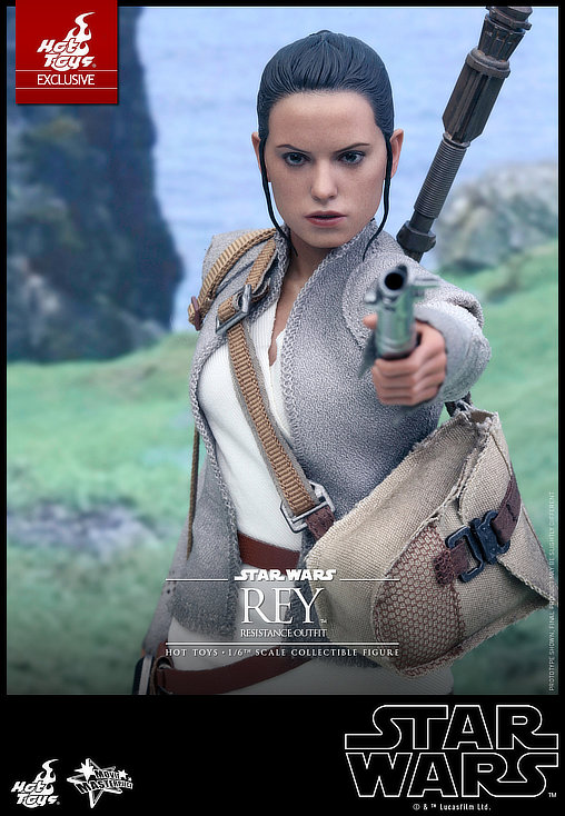 Star Wars - Episode IX - The Rise of Skywalker: Rey - Resistance Outfit, 1/6 Figur von Hot Toys