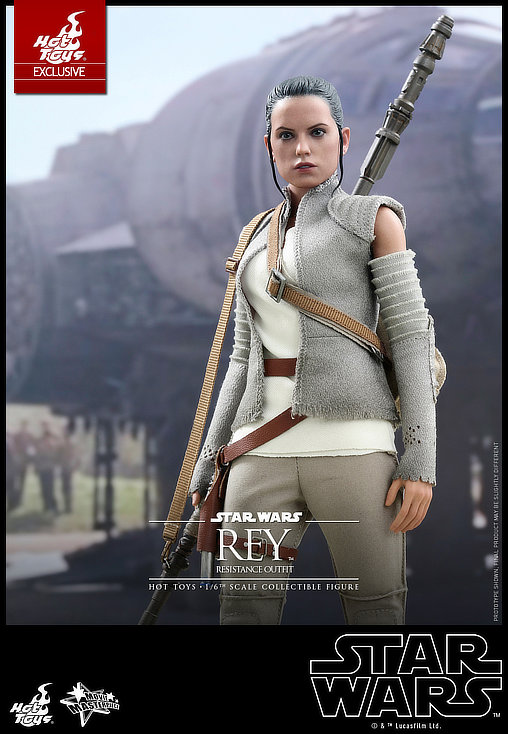Star Wars - Episode IX - The Rise of Skywalker: Rey - Resistance Outfit, 1/6 Figur von Hot Toys