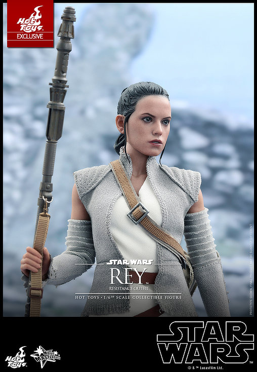 Star Wars - Episode IX - The Rise of Skywalker: Rey - Resistance Outfit, 1/6 Figur von Hot Toys