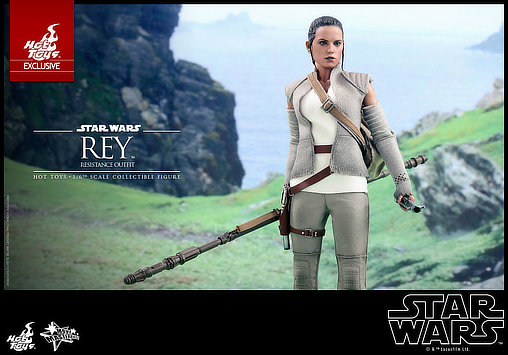 Star Wars - Episode IX - The Rise of Skywalker: Rey - Resistance Outfit, 1/6 Figur von Hot Toys