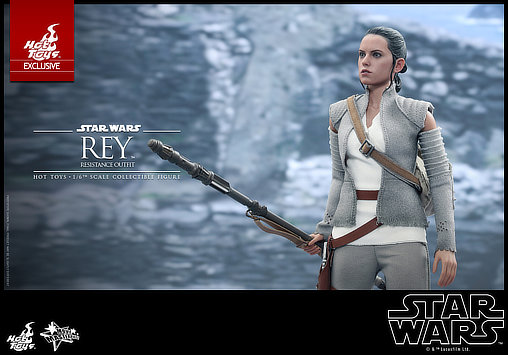 Star Wars - Episode IX - The Rise of Skywalker: Rey - Resistance Outfit, 1/6 Figur von Hot Toys