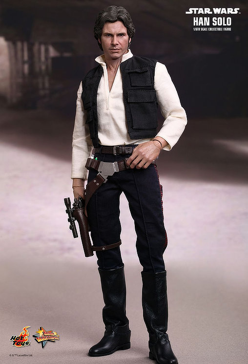 Star Wars - Episode IV - A New Hope: Han Solo, 1/6 Figur von Hot Toys