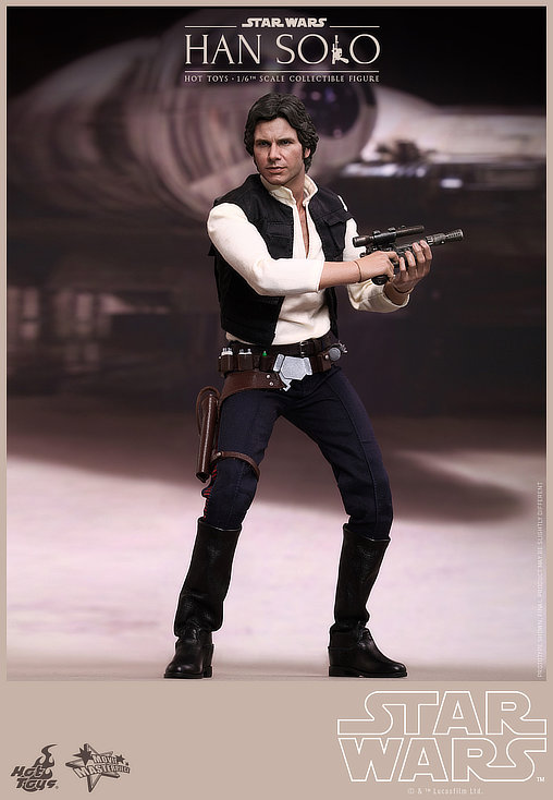 Star Wars - Episode IV - A New Hope: Han Solo, 1/6 Figur von Hot Toys