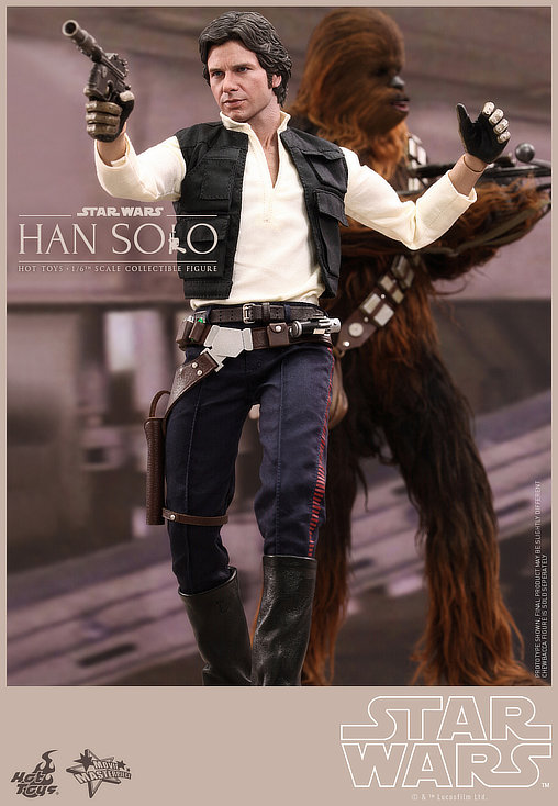 Star Wars - Episode IV - A New Hope: Han Solo, 1/6 Figur von Hot Toys