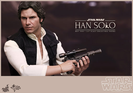 Star Wars - Episode IV - A New Hope: Han Solo, 1/6 Figur ... https://spaceart.de/produkte/sw170-han-solo-figur-hot-toys.php