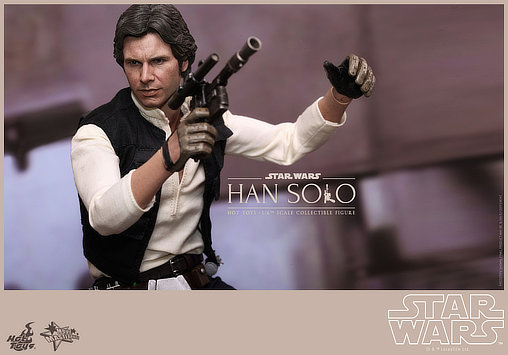 Star Wars - Episode IV - A New Hope: Han Solo, 1/6 Figur von Hot Toys