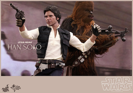 Star Wars - Episode IV - A New Hope: Han Solo, 1/6 Figur von Hot Toys