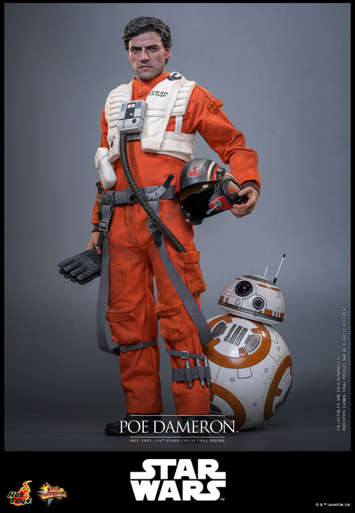 Star Wars: Poe Dameron, 1/6 Figur von Hot Toys