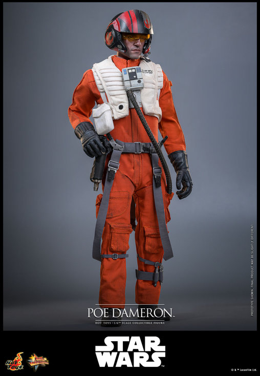 Star Wars: Poe Dameron, 1/6 Figur von Hot Toys