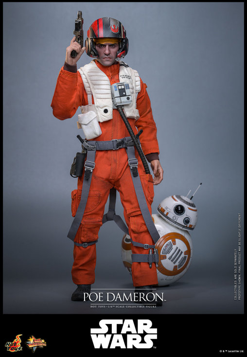 Star Wars: Poe Dameron, 1/6 Figur von Hot Toys