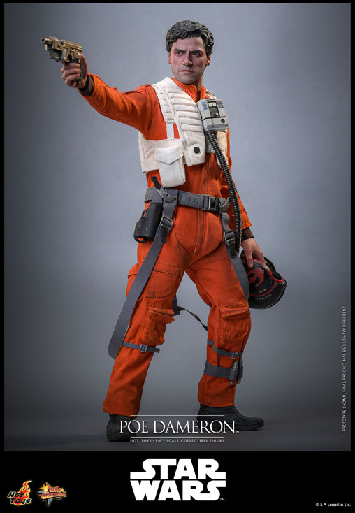 Star Wars: Poe Dameron, 1/6 Figur von Hot Toys