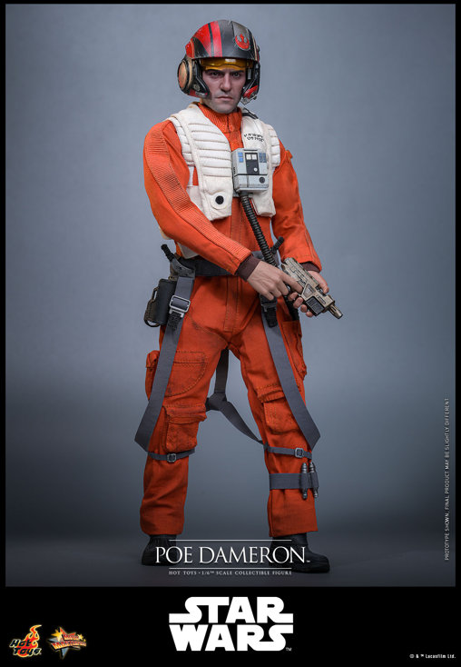 Star Wars: Poe Dameron, 1/6 Figur von Hot Toys