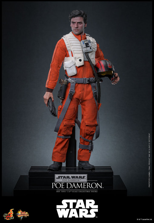 Star Wars: Poe Dameron, 1/6 Figur von Hot Toys