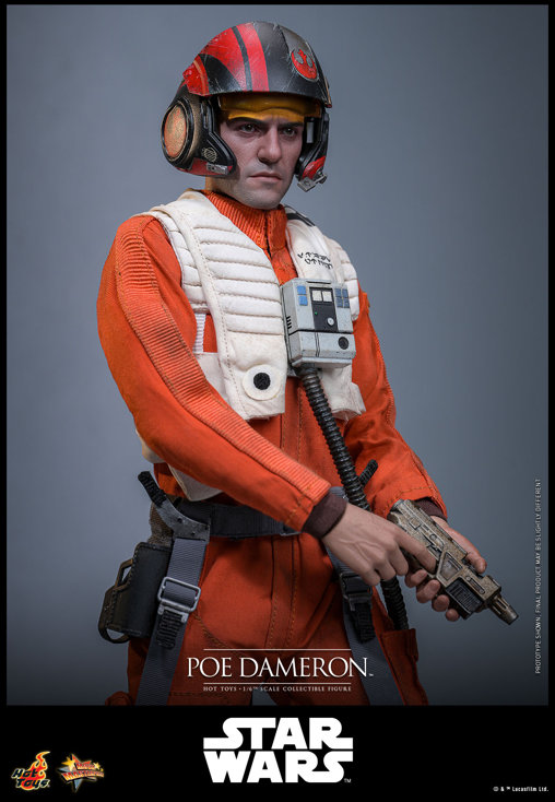 Star Wars: Poe Dameron, 1/6 Figur von Hot Toys