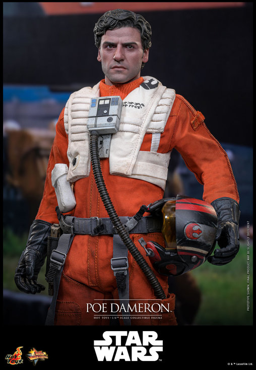 Star Wars: Poe Dameron, 1/6 Figur von Hot Toys