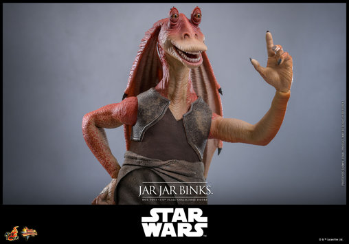 Star Wars - Episode I - The Phantom Menace: Jar Jar Binks, 1/6 Figur von Hot Toys
